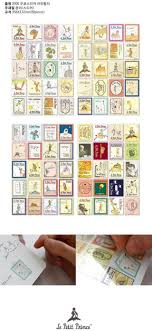 Le Petit Prince Postage Stamp Stickers 4 Sheets 2 50 Deco Sticker Set The Little Prince Sticker Set