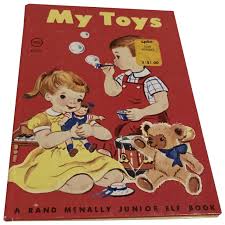 Children's My Toys By Augusta Goldin Illustrated by Esther Friend A Rand  McNally Junior Elf Hardback Book For Sale