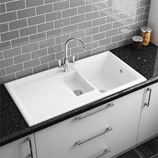 There's also a wide range of drawer widths available. Reginox White Ceramic 1 5 Bowl Kitchen Sink At Victorian Plumbing Uk
