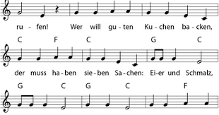 Backe Backe Kuchen Kinder Lied Kinderlieder Lieder