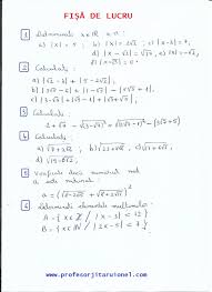 In acest caz expresia conditionala, in ansamblul ei, ia valoarea pe care o retine variabila x. Modulul Unui Numar Real Teorie Si Exercitii Rezolvate Pregatire En 2021 Mate Jitaruionelblog Pregatire Bac Si Evaluarea Nationala 2021 La Matematica Si Alte Materii Materiale Lectii Formule Exercitii Rezolvate Matematica Gimnaziu