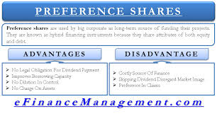 Advantages And Disadvantages Of Preference Shares