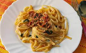 We did not find results for: Tagliatelle Al Ragu Di Pesce Versione Marchigiana