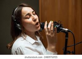 13 ribu Ilustrasi, Foto Stok, dan Gambar Female singer headphones Tanpa  Royalti