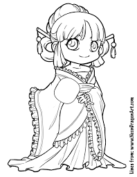 Here you can find many characters' coloring pages from anime and manga to download, print and color them online or offline with your family and friends. Chibi Geisha Chibi Coloring Pages Anime Coloring Pages Anime Coloring