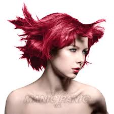 Changing your hair colour is a great way to create new looks and styles. Red Velvet Professional Salon Hair Colour Dye Manic Panic Uk