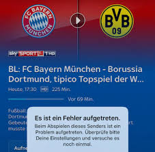 Fc bayern.tv jetzt fc bayern.tv plus abonnieren! Sky Entschadigt Kunden Fur Storungen Bei Bayern Gegen Dortmund Welt