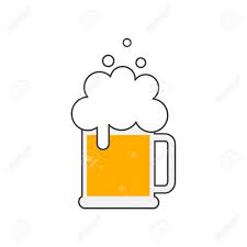 Ideal for breweries and bar logos; Beer Mug With Foam Symbol Template Vector Illustration Flat Royalty Free Cliparts Vectors And Stock Illustration Image 104741491