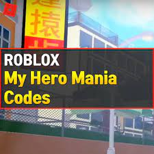 The game is still in early test stages so you might. Roblox My Hero Mania Codes April 2021 Owwya