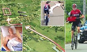 Chris froome has been taken to hospital following a crash before stage four of the criterium du dauphine, leaving his bid to win a fifth tour de france in doubt. Chris Froome S Injuries Revealed After Horror Crash That Left Him By The Roadside For Two Hours Daily Mail Online