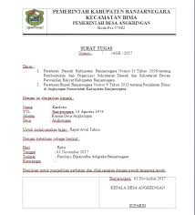 Contoh Surat Perintah Perjalanan Dinas Sppd Kepala Desa Terbaru Trik Surat