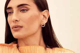 Diamond Curl Earrings