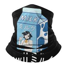 Uwu Milch Anime Hentai Kuh Mädchen Moo Milch Karton Mikrofaser Hals  Gamasche Bandana Schal Warmer Radfahren Hohe Qualität - AliExpress