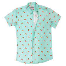 This white pineapple pack shirt is made of 100% cotton and has a matched pocket and real coconut buttons. Ham Pineapple Hawaiian Shirt Swag Frick S Quality Meats