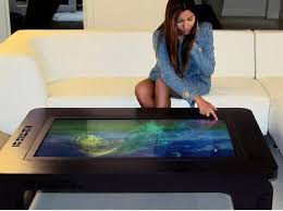 Six High Tech Coffee Table Designs For Geek Designbuzz Interactive Table Smart Table Cool Technology