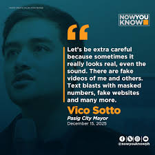 Pasig City Mayor Vico Sotto