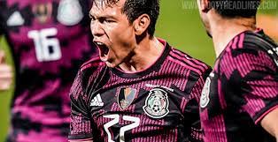 Henry martín celebra tras marcar el segundo gol de méxico ante sudáfrica en el fútbol de los juegos olímpicos de tokio, el miércoles 28 de julio de 2021, en sapporo, japón. Adidas Mexico 2021 Home Kit Revealed Footy Headlines