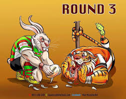 Rabbitohs vs wests tigers live nrl rugby. Rabbitohs V Tigers By Mizza88 On Deviantart