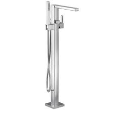 6 best bathtub faucets reviewed. Moen S905 90 Degree Floor Mount Tub Filler With Hand Shower Chrome 1 75gpm