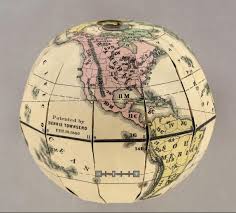 The Collection Chicago Map Pictorial Maps Globe