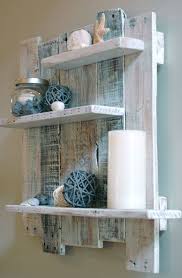 White Pallet Wood Shelf Wall Decor White Reclaimed Wood Wall Shelf White Shelf Rustic White Shelf Rustic Shelf Shelf Decor Pallet Wood Shelves Home Decor Wood Pallet Wall
