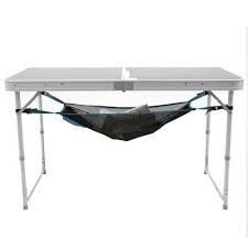 Base Camp Furniture Under Table Storage Net Table Camping Rangement De Table Table De Camping Pliante