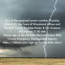 Search for lamar county, al probation information. Town Of Woodstock Alabama Due To The Expected Severe Weather Thursday March 25 The Town Of Woodstock Offices And The Bibb County Probate Annex Tax Assessor Will Alabama Metropolitan