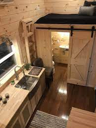 Should I Put In A Hard Wood Floor In My Home Kitchen Tiny House Loft Tiny House Cabin Tiny House Stairs