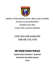 Prota ips kelas 7 kurikulum 2013 bisa didownload di sini. Modul Ips 9 Smtr 1