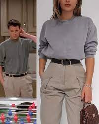 Throughout most of the series, chandler is an executive specialized in statistical analysis and data reconfiguration. By Fashioninflux Chandler Bing Inspired Outfits 1 2 3 4 Or 5 Mostly Pinched Dan S Shirts For Th 90s Inspired Outfits Friend Outfits Retro Outfits