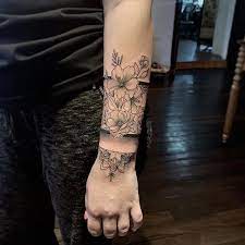 By seeing this image its seems that flower tattoos are the cover ups tattoos. 33 Flower Tattoo Leg Wrap Cool Concept