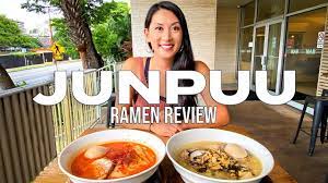 Junpuu - Hawaii Ramen Review - A Must Try for Garlic Lovers In Hawaii! -  YouTube