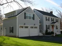 Building a gambrel garage with apartment stage 3. Colonial House Garage Addition Novocom Top