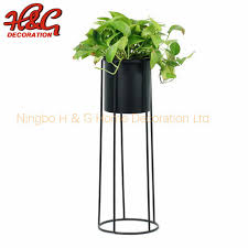 Plant pot 9 cm $ 3. China Black Metal Plant Pot Stand Indoor And Outdoor China Metal Plant Stand Holder And Metal Planter Price