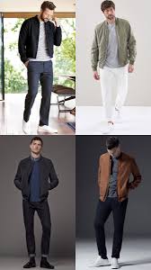 Men S Minimal Bomber Jackets Outfit Lookbook Inspiration Bomber Jacket Outfit Cool Bomber Jackets Mens Jackets