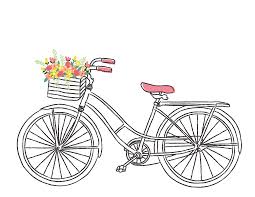 Free Romantic Bicycle Clip Art Free Pretty Things For You Free Clip Art Bike Art Bicycle Art