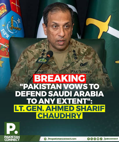 Pakistan has pledged to defend Saudi Arabia...see more. #pakistanconnect
