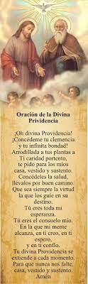 Tarjetas Y Oraciones Catolicas Oracion A La Divina Providencia Oraciones Oraciones Poderosas Oraciones Catolicas