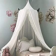 Buy bed canopies/netting and get the best deals at the lowest prices on ebay! Amazon Com Piu Fashion Bed Canopy For Children Round Dome Kids Cotton Mosquito Net Hanging Curtain Baby Indoor Outd Baby Bed Canopy Bed Canopy Kids Bed Canopy