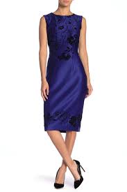 sl fashions cap sleeve embroidered dress nordstrom rack