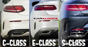 The Ties That Bind 2017 Mercedes E Class Vs C Class Vs S Class Coupes Carscoops Mercedes E Class Mercedes S Class