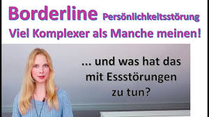 Borderline Essstorungen Youtube