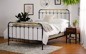 Bed frame in elegant style. Iron Beds Headboards Solid Iron Free Delivery Charles P Rogers