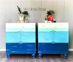 Check spelling or type a new query. Nautical Painted Coastal Blue Nightstands Everything Turquoise