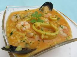 Risotto De Marisco Arroz Caldoso Receta Risotto De Mariscos Arroz Caldoso Thermomix Mariscos