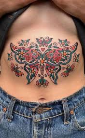 The butterfly has bright red wings with a black margin running all around the wing's edges. 77 Beautiful Butterfly Tattoos Plus Their Meaning Photos