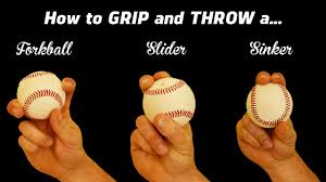 3 Pitching Grips How To Throw The Sinker Slider And Forkball