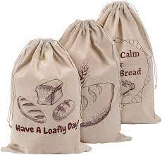 Linen Bread Bags For Bread Loaf Storage Bags For Homemade Bread 3 Pack Reusable Linen Bags For Sourdough Natural Storage For Craftsman Bread Gift For Bread Maker Baker Housewarming Wedding Gifts Amazon De