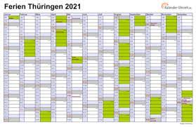 Maybe you would like to learn more about one of these? Ferien Thuringen 2021 Ferienkalender Zum Ausdrucken