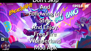 Drive vehicles to explore the vast. Garena Free Fire Wonderland Mod Apk V1 47 4 100 Working Free Fire Mod Apk 2020 Youtube
